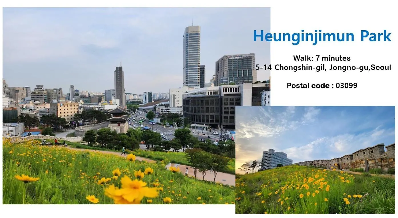 Cheong Un Gak Lägenhet Seoul